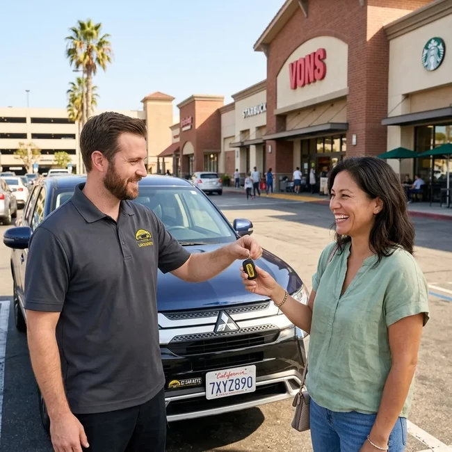 Mitsubishi Outlander key replacement in San Diego County