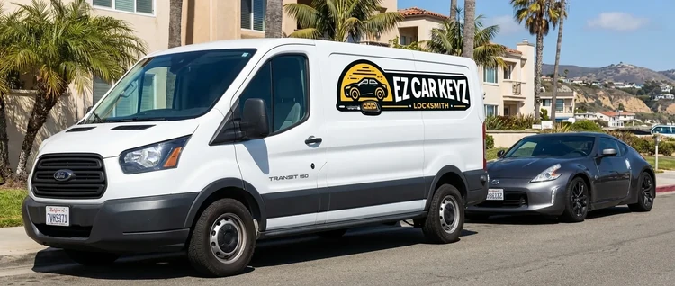 Mitsubishi Outlander mobile car key service by EZ Car Keyz in San Diego County