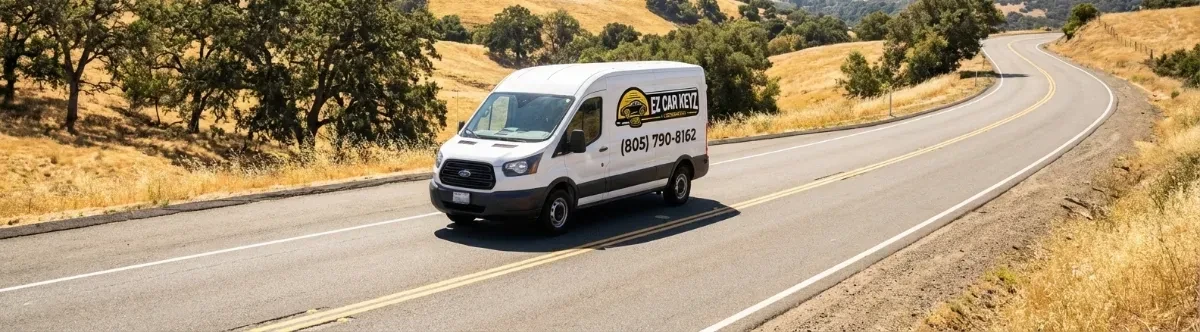 EZ Car Keyz mobile locksmith van
