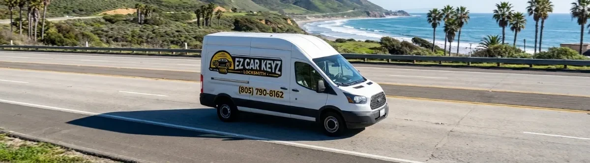 EZ Car Keyz mobile locksmith van
