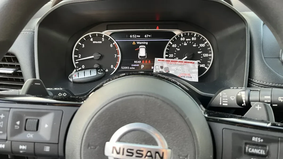 2014 Nissan Altima key replacement at half the dealer price in Poway CA