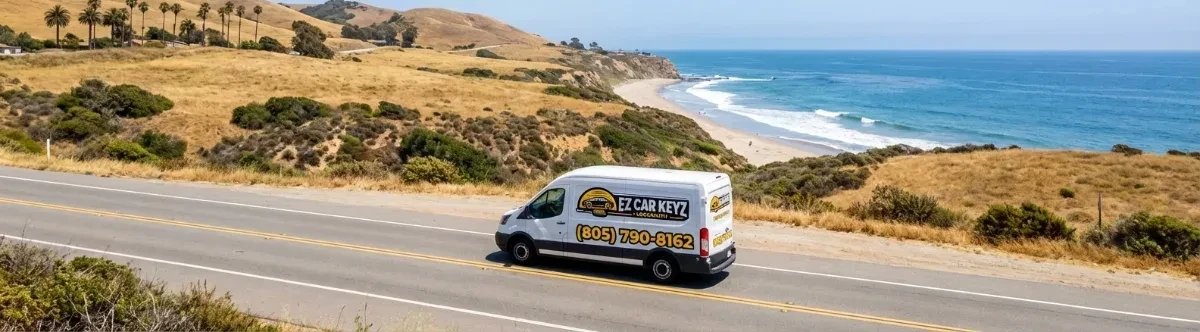 EZ Car Keyz mobile locksmith van