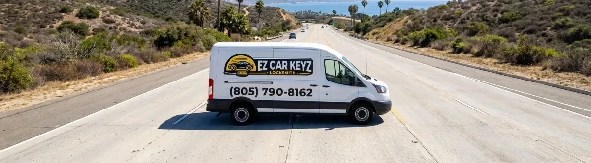 EZ Car Keyz mobile locksmith van