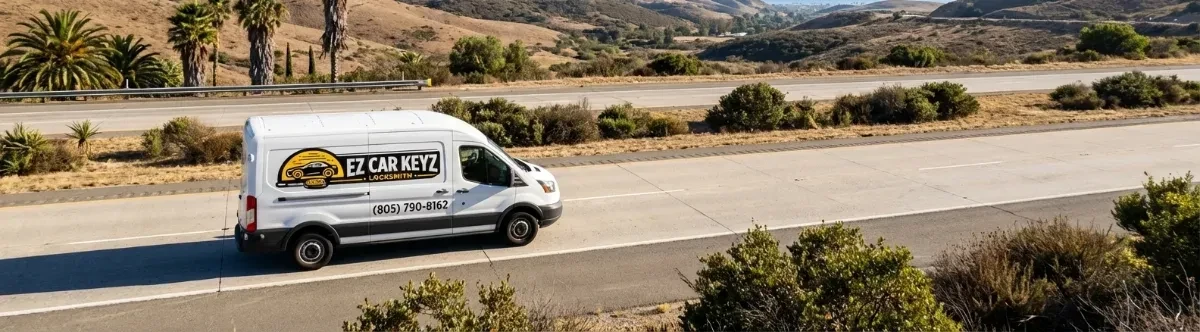 EZ Car Keyz mobile locksmith van