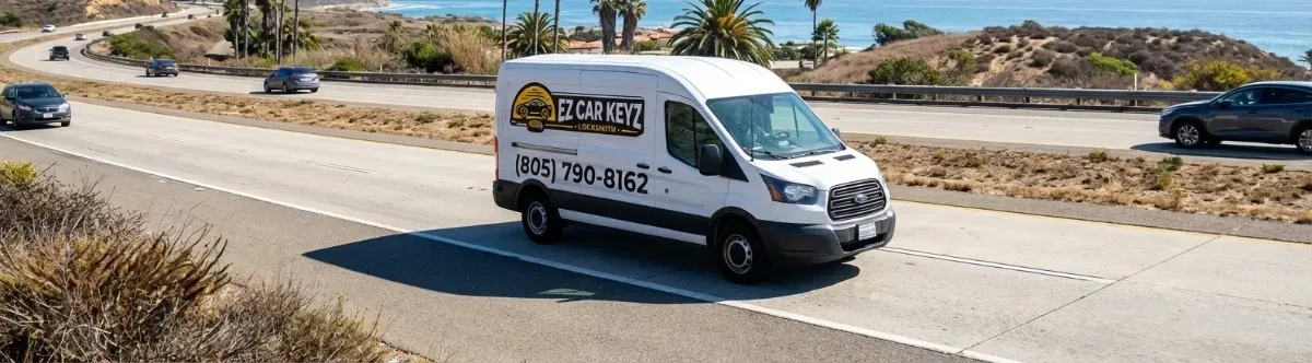 EZ Car Keyz mobile locksmith van