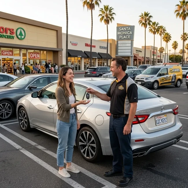 Nissan Maxima key replacement in San Diego County