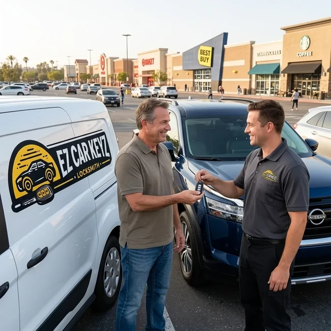 Nissan Pathfinder key replacement in San Diego County