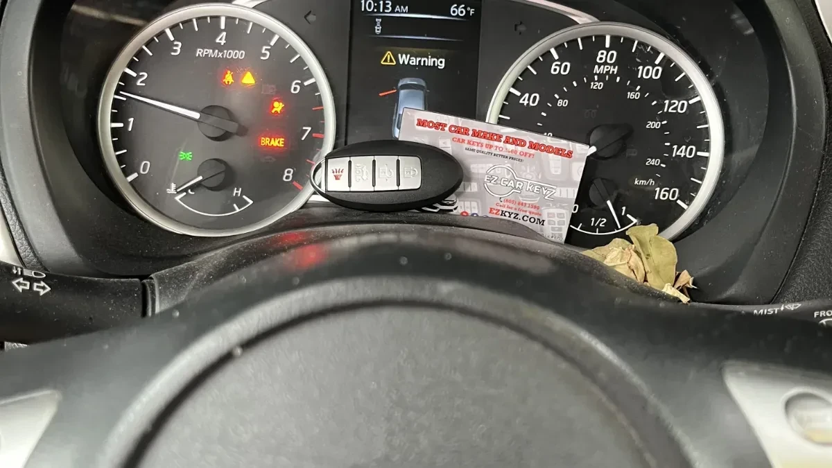 On-site 2018 Nissan Sentra car key programming in Vista CA