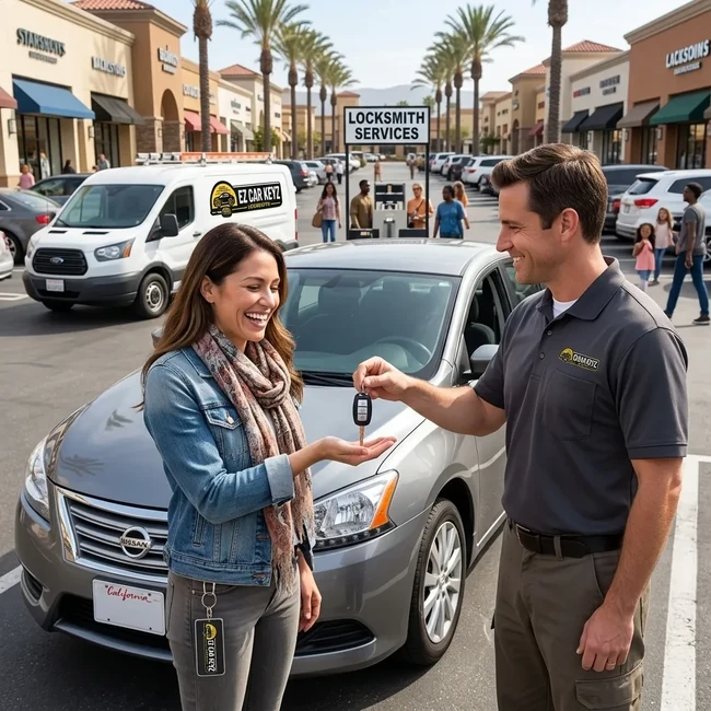 Nissan Sentra key replacement in San Diego County