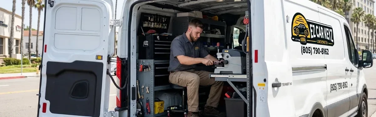Professional 2022 Nissan Titan key programming by EZ Car Keyz Santee CA