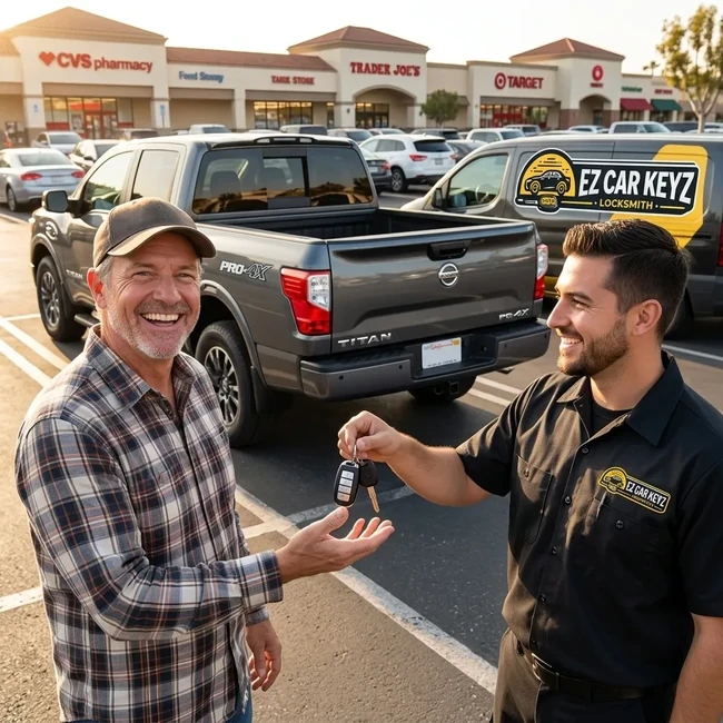 Nissan Titan key replacement in San Diego County