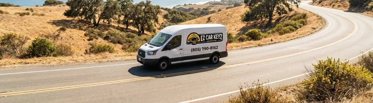 EZ Car Keyz mobile locksmith van