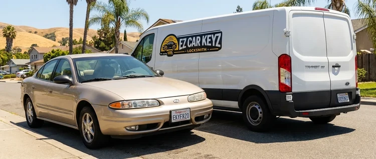 Nissan Versa mobile car key service by EZ Car Keyz in San Diego County