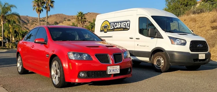 Pontiac Firebird mobile car key service by EZ Car Keyz in San Diego County