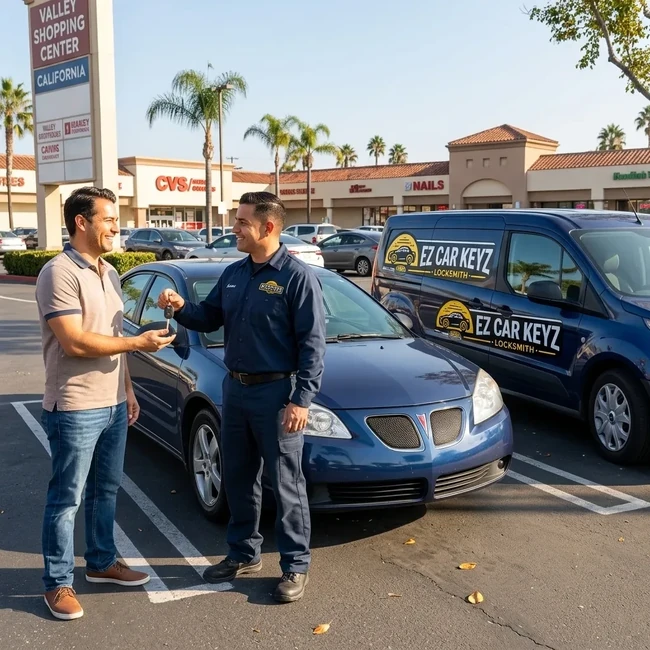 Pontiac G6 key replacement in San Diego County