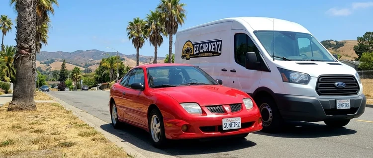 Pontiac GTO mobile car key service by EZ Car Keyz in San Diego County