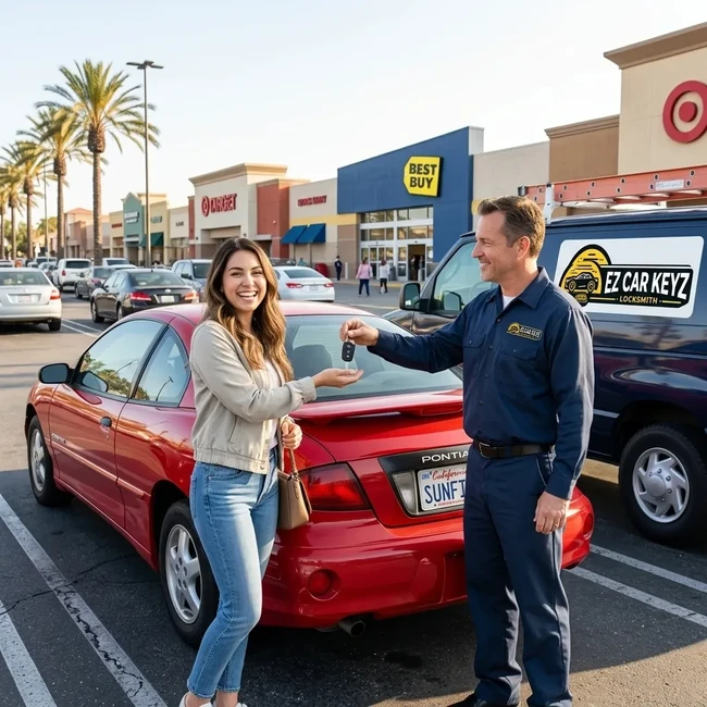 Pontiac Sunfire key replacement in San Diego County