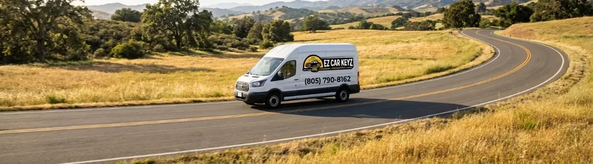 EZ Car Keyz mobile locksmith van