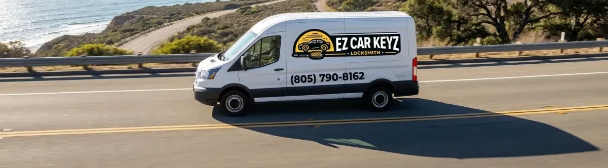 EZ Car Keyz mobile locksmith van