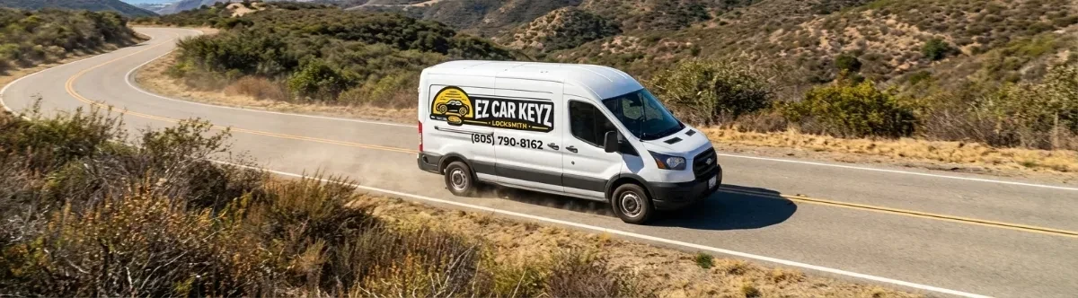 EZ Car Keyz mobile locksmith van