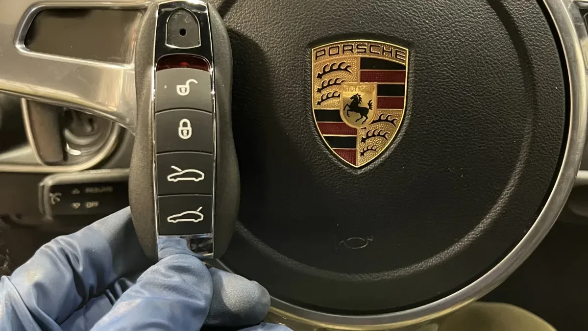 Lost 2008 Porsche Boxster key replacement by EZ Car Keyz in Rancho Santa Fe CA