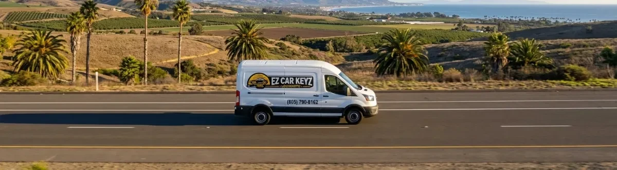 EZ Car Keyz mobile locksmith van