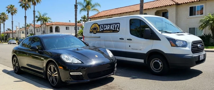 Porsche Cayenne mobile car key service by EZ Car Keyz in San Diego County