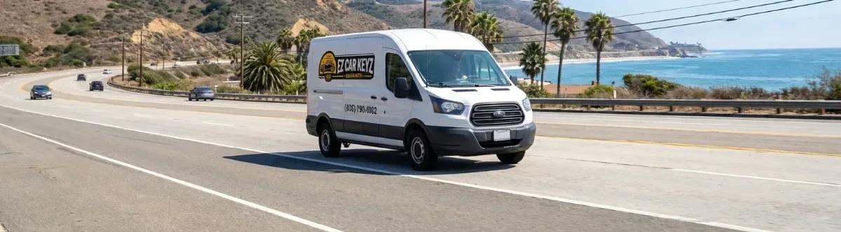 EZ Car Keyz mobile locksmith van