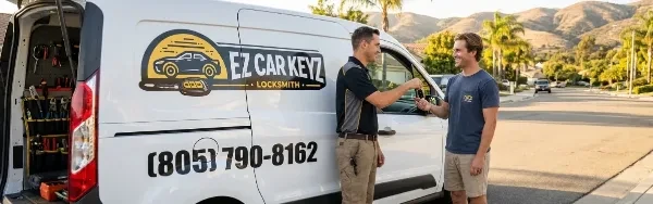 Customer review of mobile 2007 Porsche Cayman key service by EZ Car Keyz Rancho Santa Fe CA