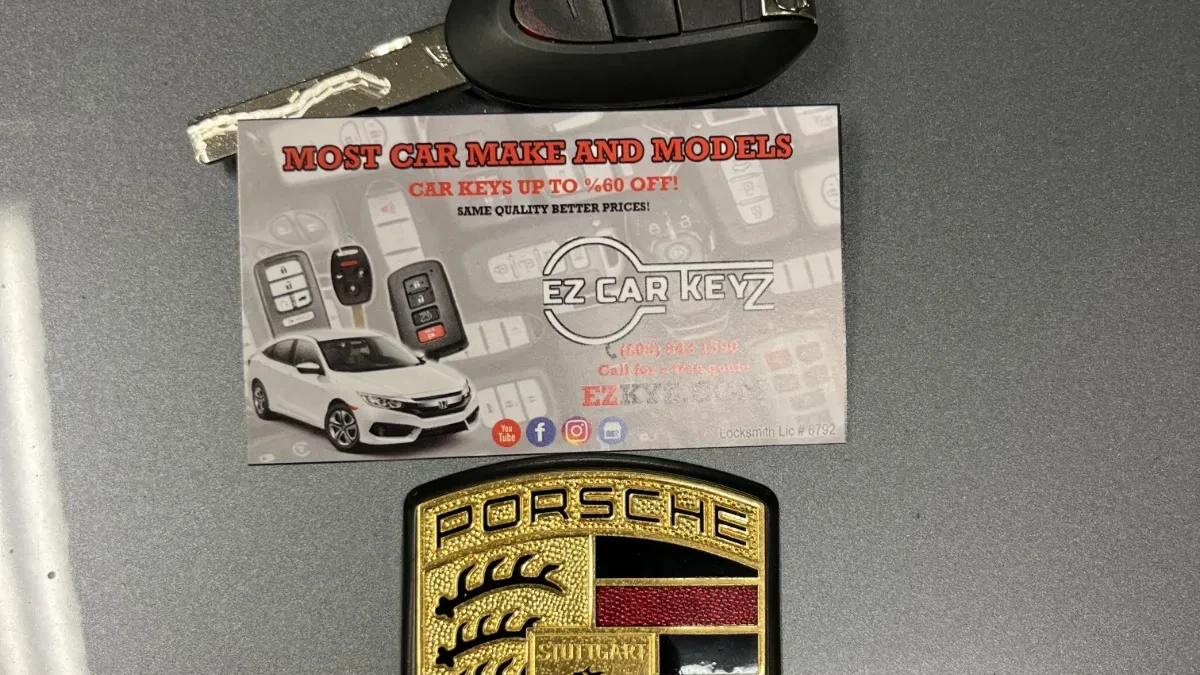 Same-day 2017 Porsche Macan key replacement in San Ysidro CA
