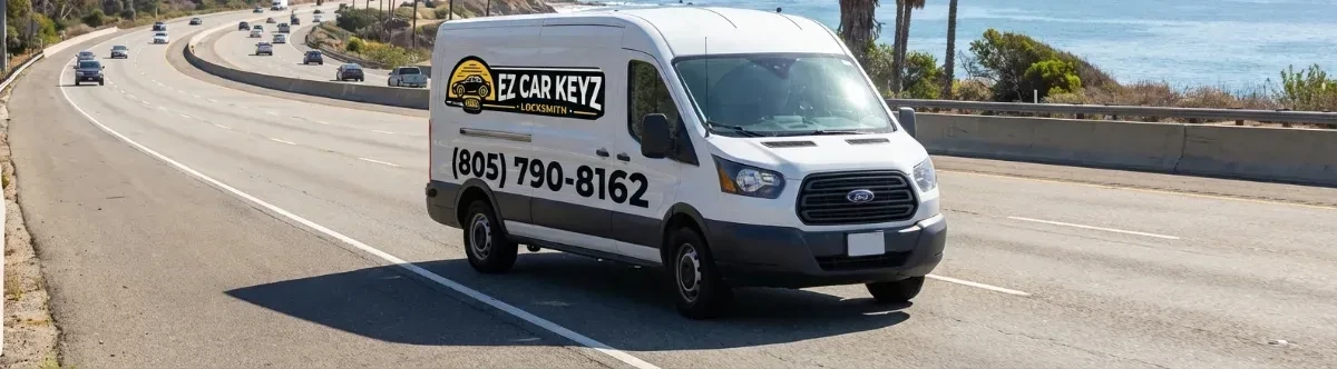 EZ Car Keyz mobile locksmith van