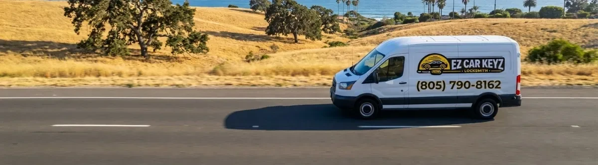 EZ Car Keyz mobile locksmith van