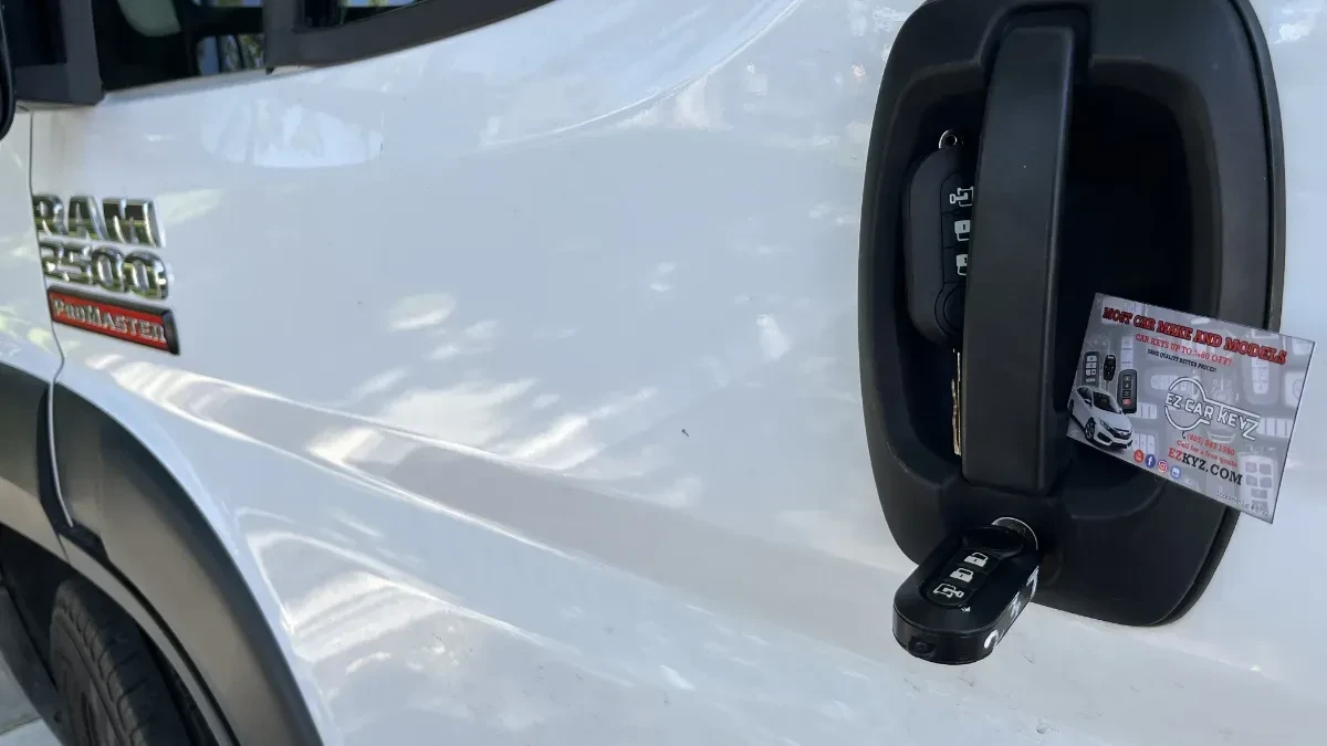 Lost 2016 Ram 2500 key replacement by EZ Car Keyz in Spring Valley CA