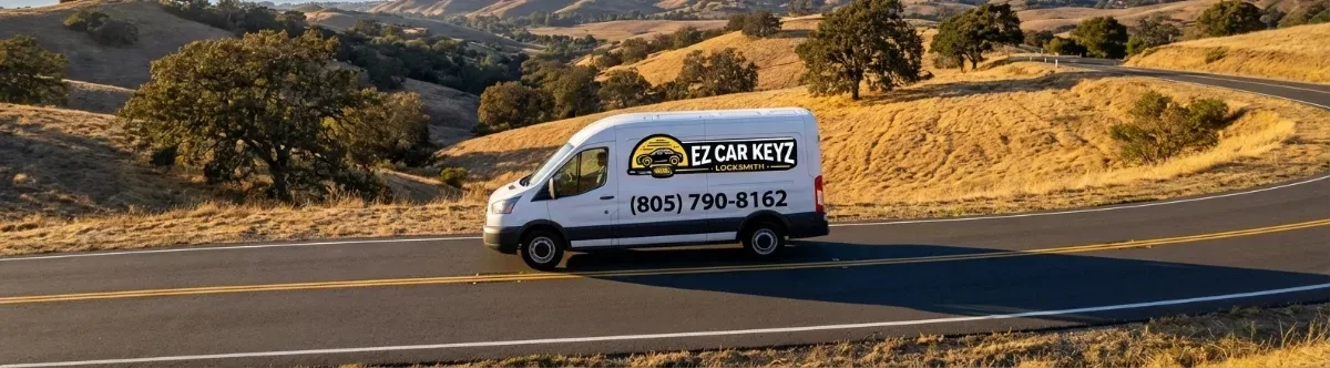 EZ Car Keyz mobile locksmith van