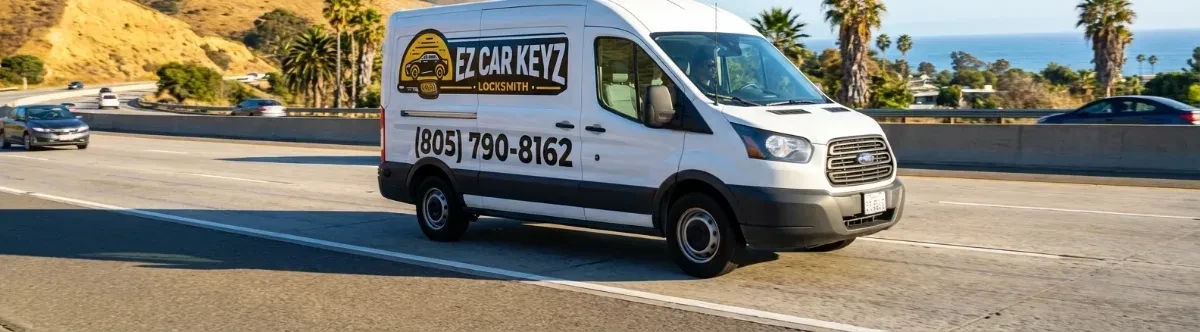 EZ Car Keyz mobile locksmith van