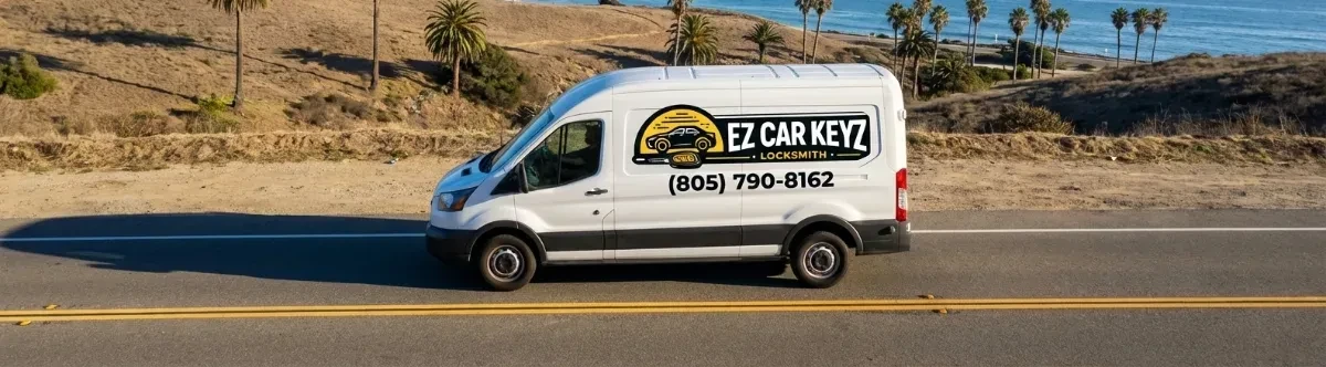 EZ Car Keyz mobile locksmith van