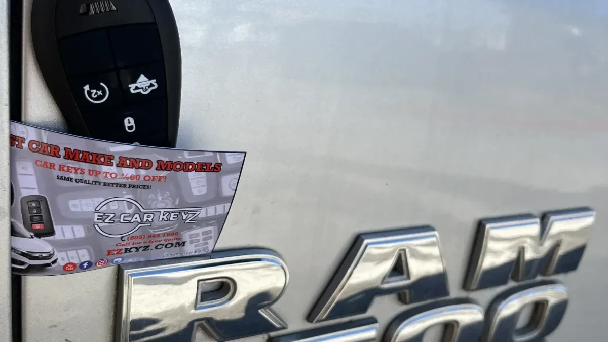 Low cost 2024 Ram 2500 car key service by EZ Car Keyz Santee CA