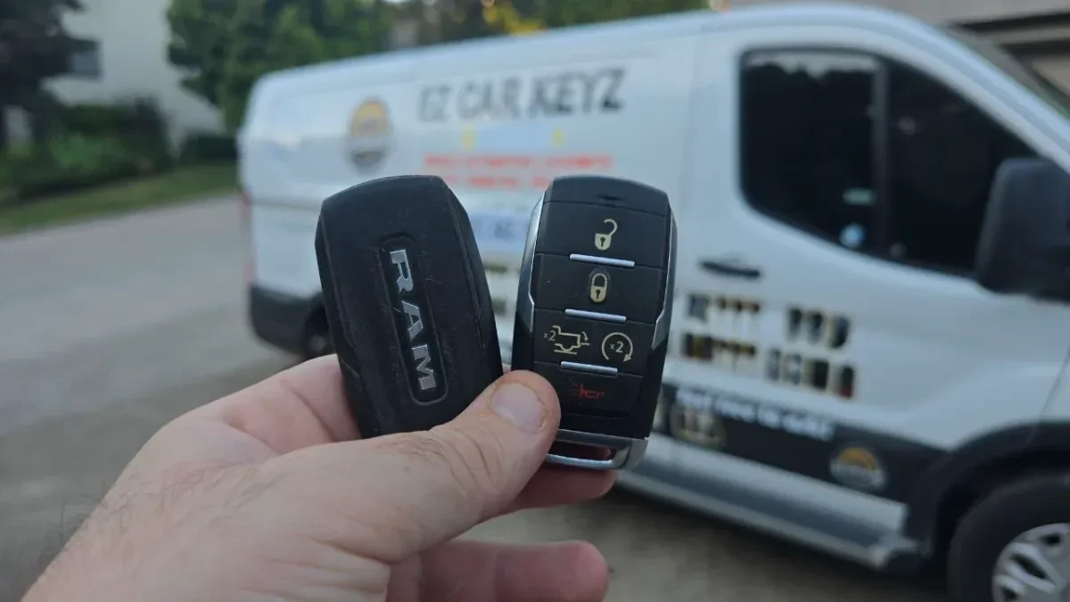 Same-day 2017 Ram Promaster City key replacement in San Ysidro CA