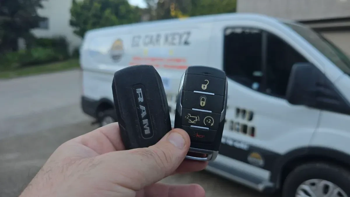 2016 Ram Promaster key replaced in your driveway in Lemon Grove CA