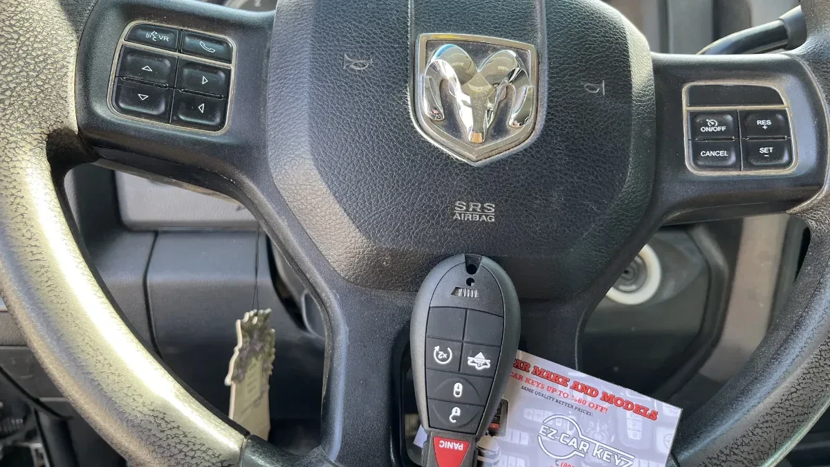 On-site 2017 Ram Promaster car key programming in National City CA