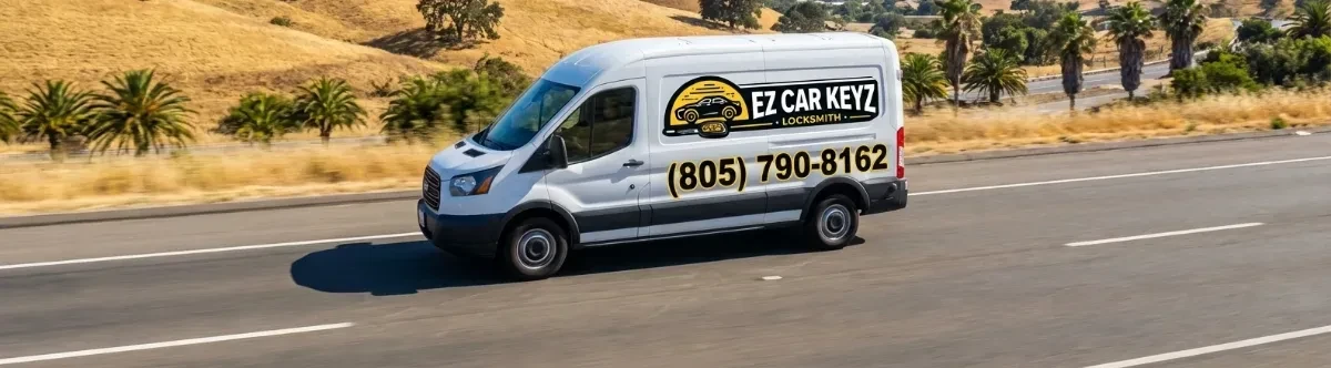 EZ Car Keyz mobile locksmith van