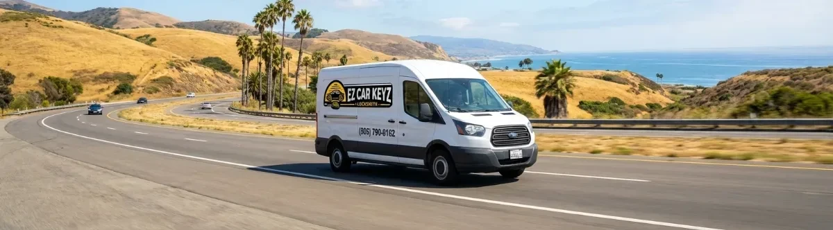 EZ Car Keyz mobile locksmith van