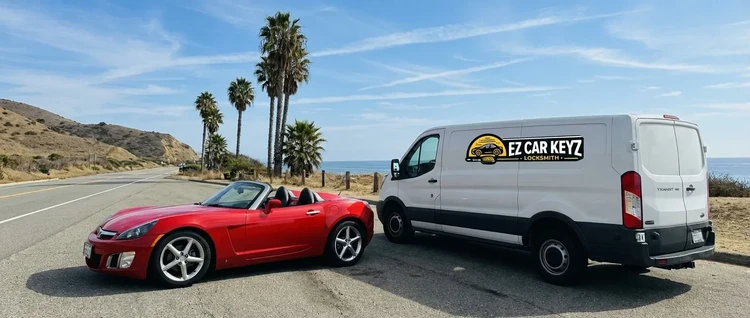 Saturn Aura mobile car key service by EZ Car Keyz in San Diego County