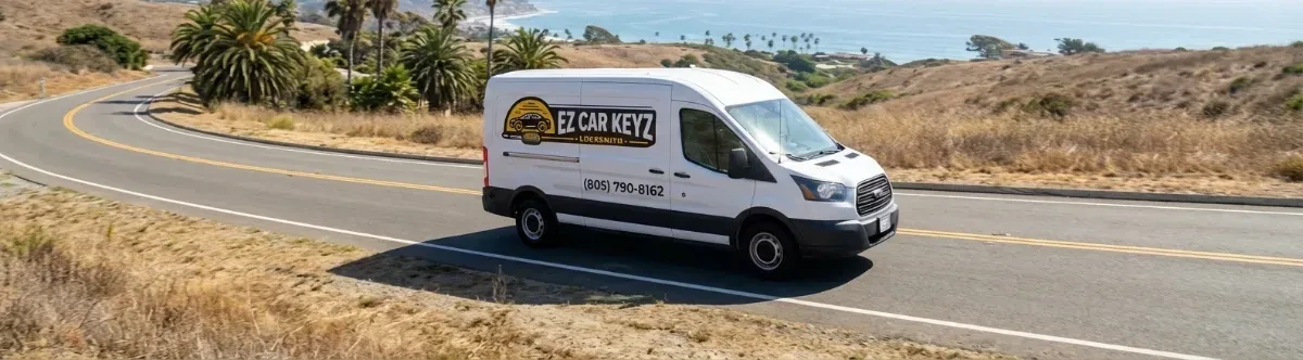 EZ Car Keyz mobile locksmith van