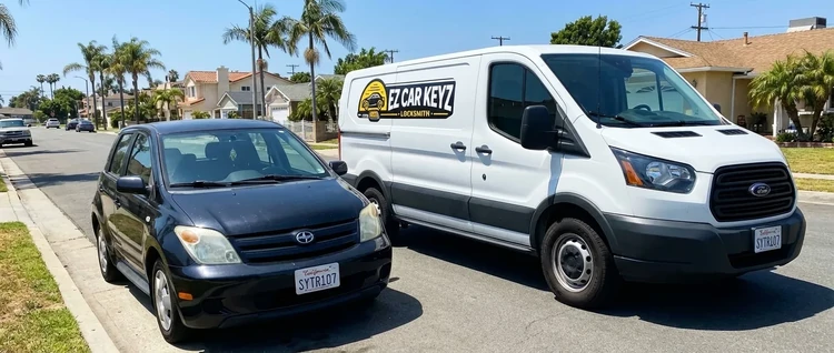 Scion iA mobile car key service by EZ Car Keyz in San Diego County