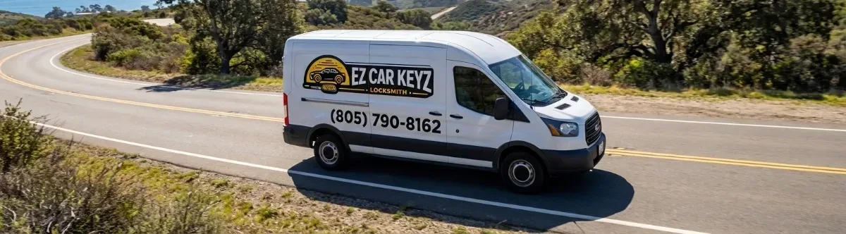 EZ Car Keyz mobile locksmith van