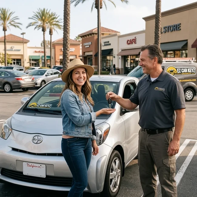 Scion iQ key replacement in San Diego County