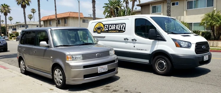 Scion iQ mobile car key service by EZ Car Keyz in San Diego County