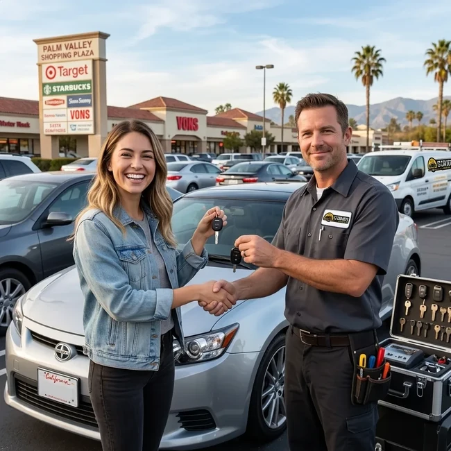 Scion tC key replacement in San Diego County