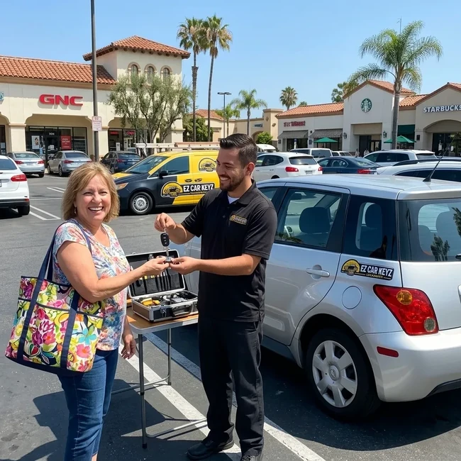 Scion xA key replacement in San Diego County